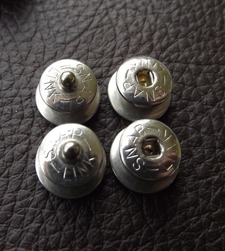 Mother Of Pearl Face, Snap Tite Vintage Cuff Links! Mother Of Pearl Face, Snap Tite Vintage Cuff Links!