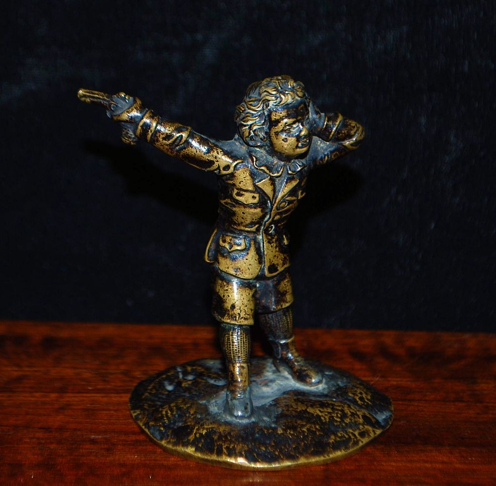 French Miniature Bronze "The Duelist",c.1870 French Miniature Bronze "The Duelist",c.1870