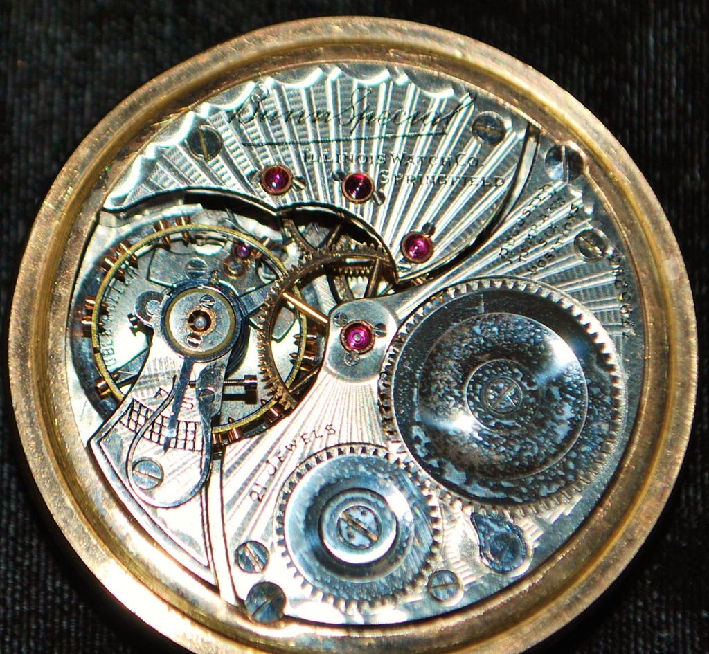 Illinois Bunn Special 21J Pocket Watch, 1921 from antiqueworldusa on