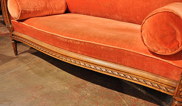 Lovey French Walnut Sofa Lovey French Walnut Sofa