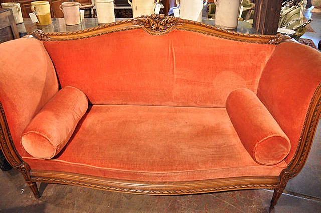 Lovey French Walnut Sofa Lovey French Walnut Sofa