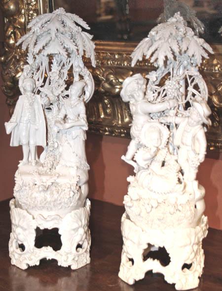 Exceptional Pair of Capo di Monte Porcelain Figures Exceptional Pair of Capo di Monte Porcelain Figures
