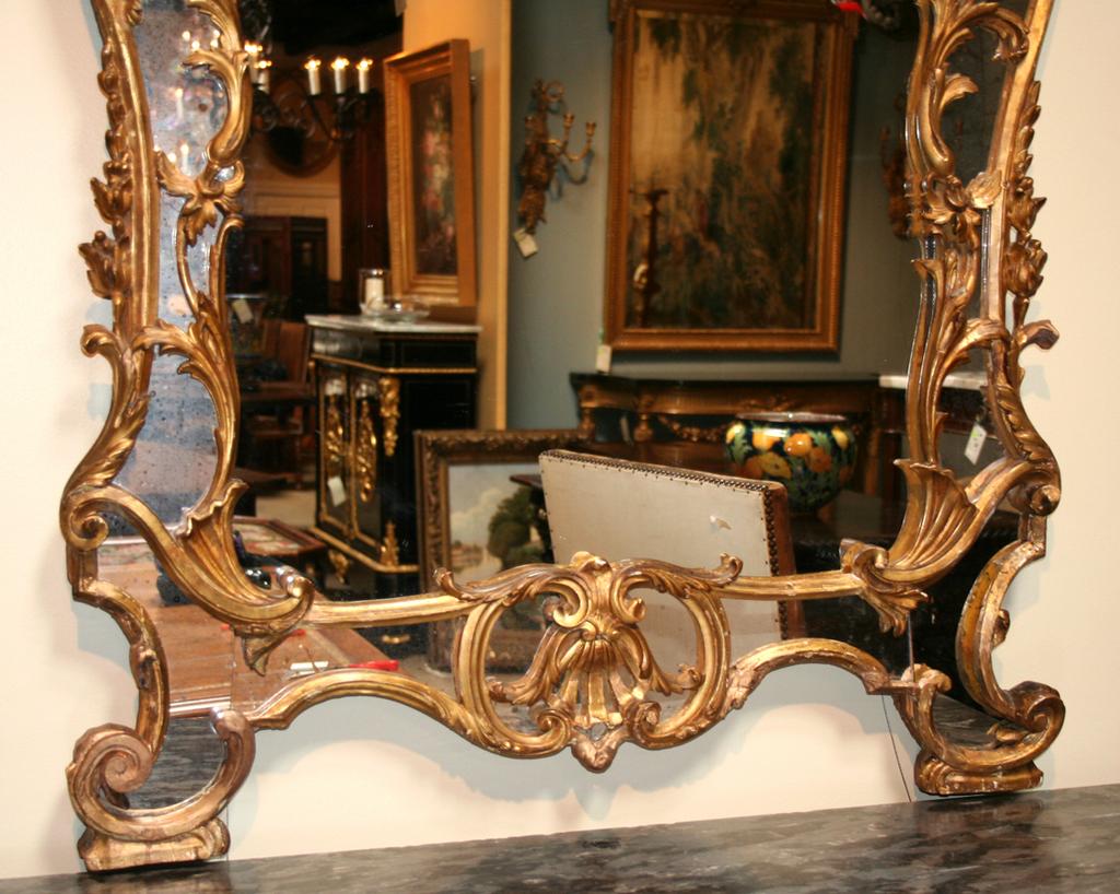 Italian Gilt Mirror Italian Gilt Mirror