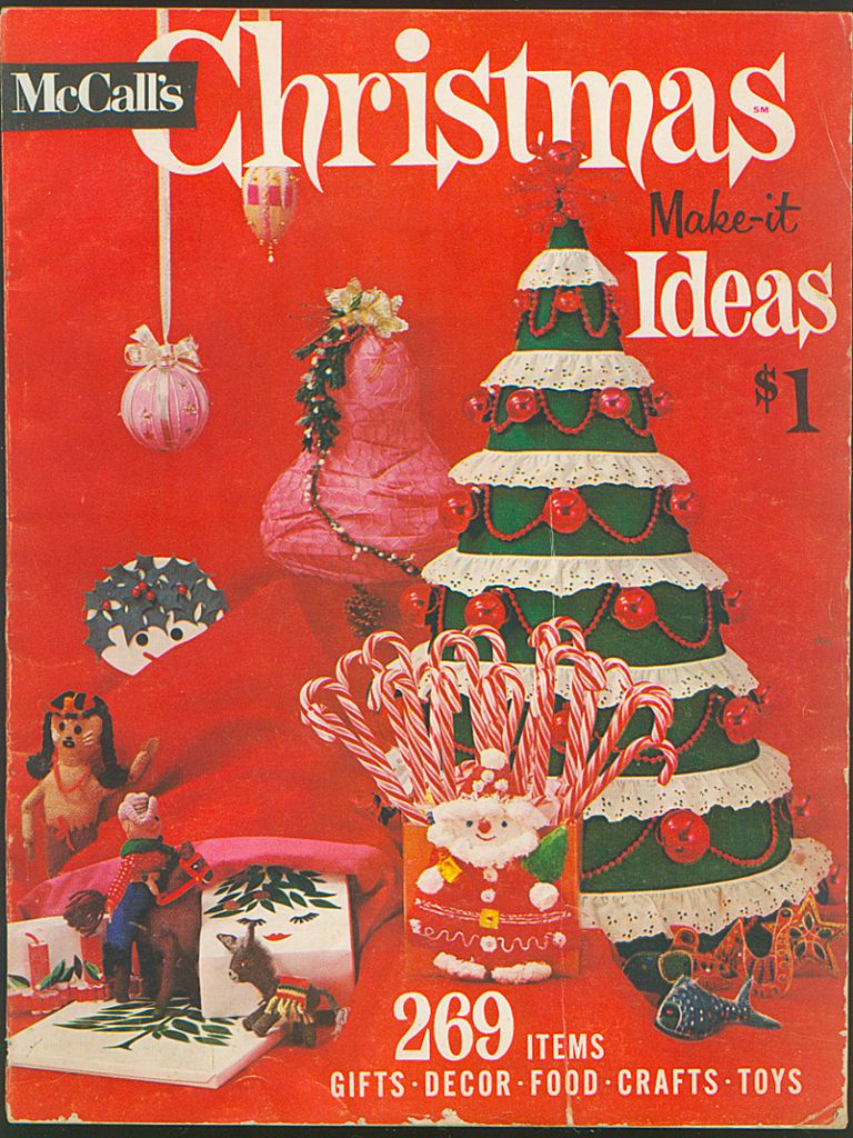 Vintage McCall's Christmas Make-it Ideas Magazine - 1961 Vintage McCall's Christmas Make-it Ideas Magazine - 1961