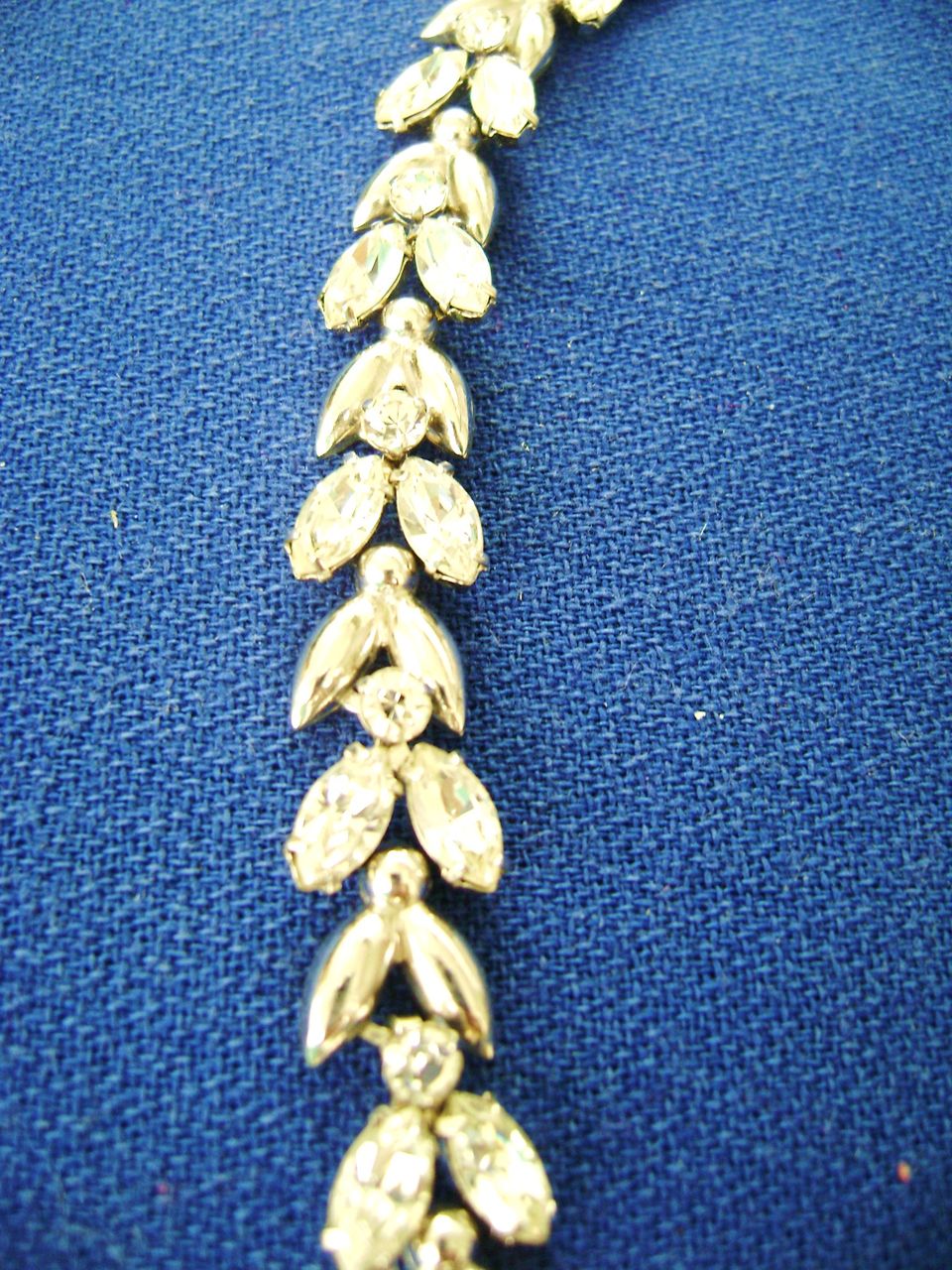 Silver Tone Vintage KREMENTZ Rhinestone Choker Silver Tone Vintage KREMENTZ Rhinestone Choker