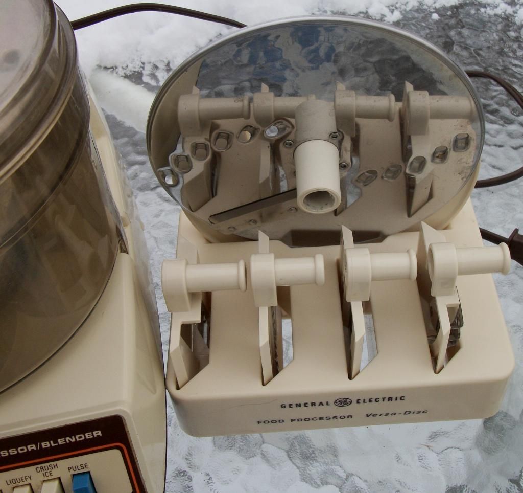 Vintage General Electric Food Processor Blender Vintage General Electric Food Processor Blender