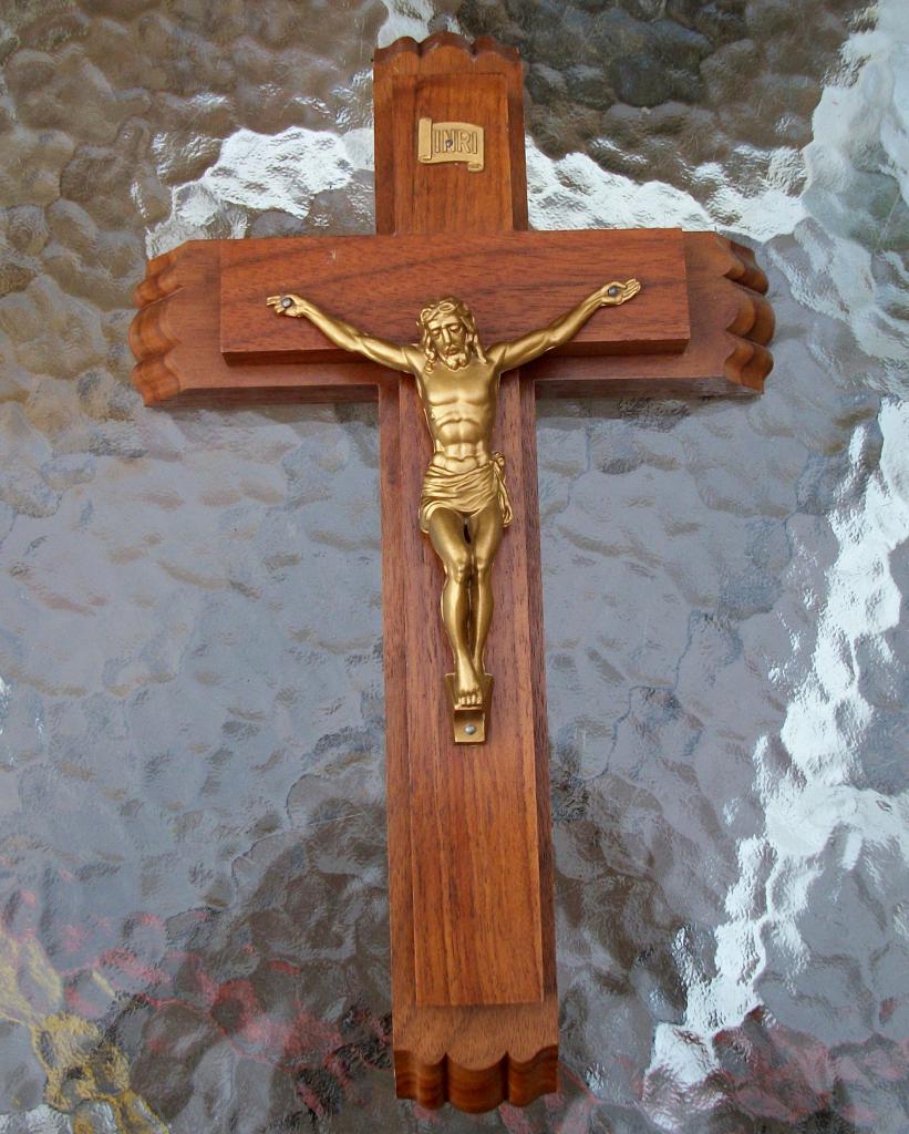 Wooden Crucifix, Sick Call Wooden Crucifix, Sick Call