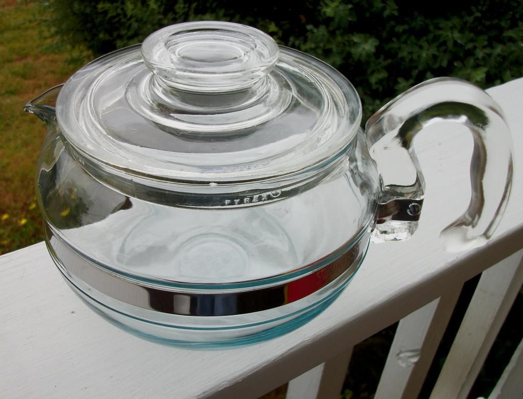 Pyrex Teapot