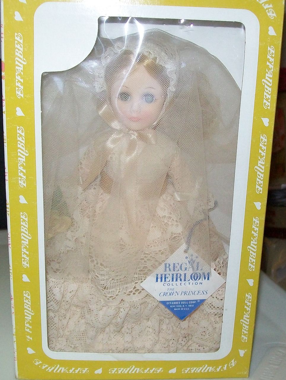 Effanbee Regal Heirloom Collection Crown Princess in Original Box Effanbee Regal Heirloom Collection Crown Princess in Original Box