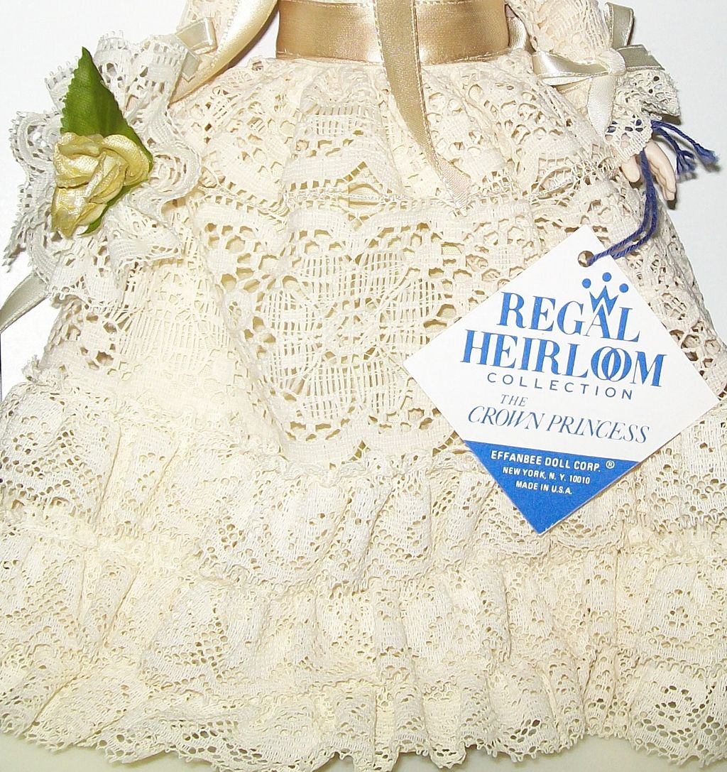Effanbee Regal Heirloom Collection Crown Princess in Original Box Effanbee Regal Heirloom Collection Crown Princess in Original Box
