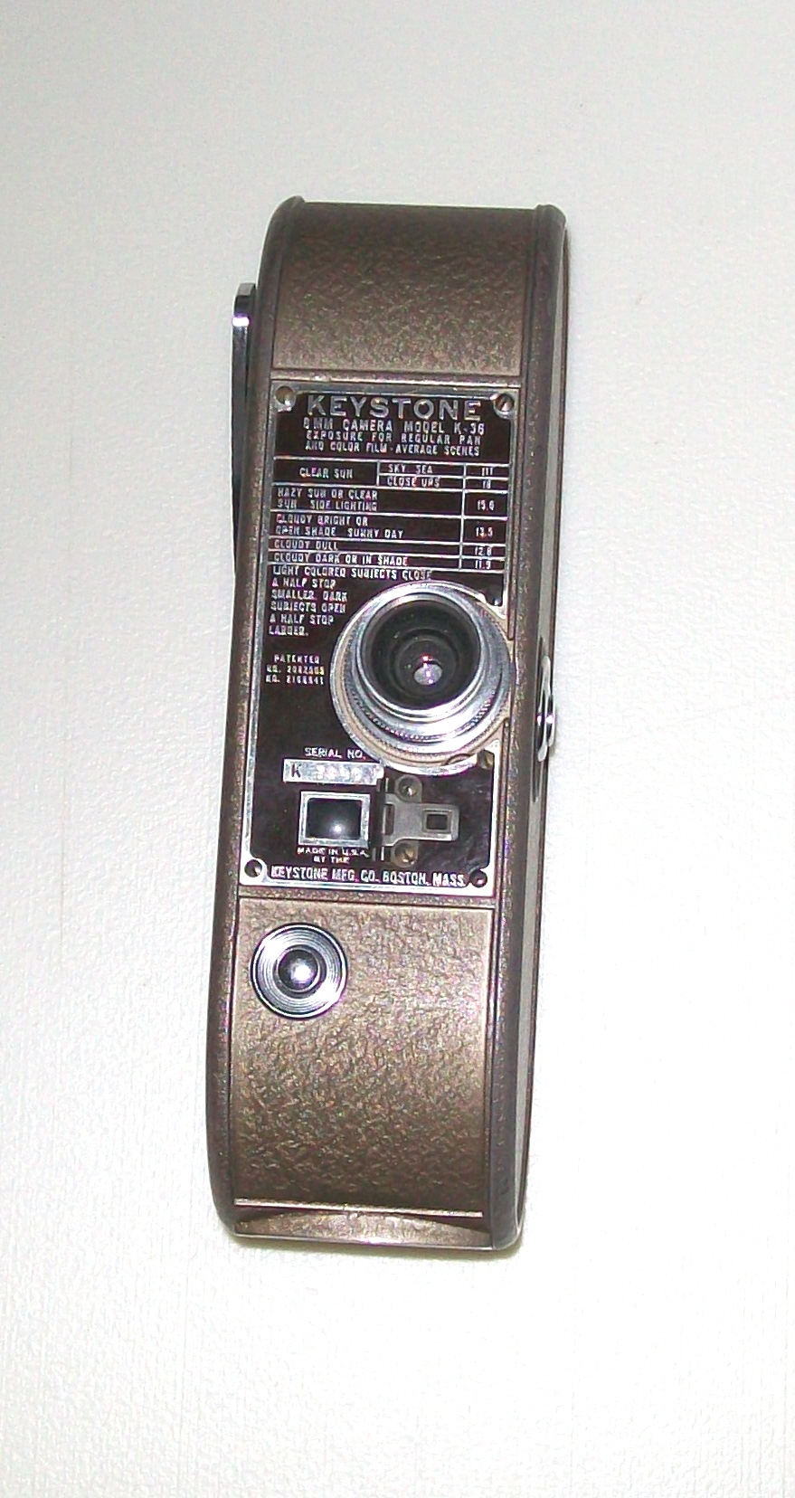Vintage Keystone Model K-36 8mm Movie Camera with Original Box Vintage Keystone Model K-36 8mm Movie Camera with Original Box