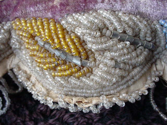 Native American Iroquois Beaded Whimsical Pin Cushion w/bird Native American Iroquois Beaded Whimsical Pin Cushion w/bird