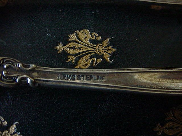 Pair Birks Sterling Silver Chantilly demitasse spoons Pair Birks Sterling Silver Chantilly demitasse spoons