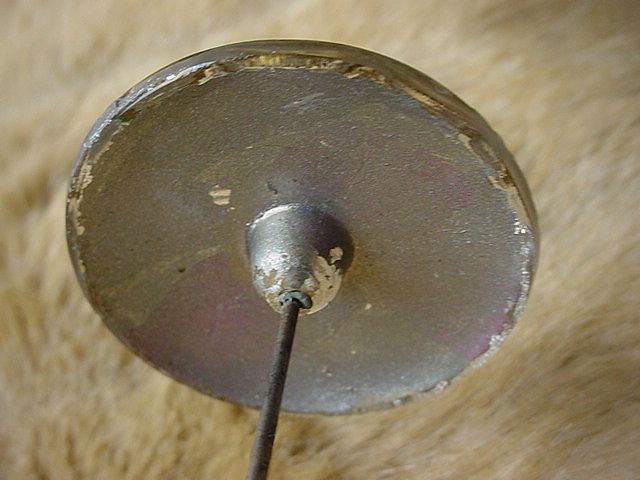 Victorian Art Glass Hatpin Victorian Art Glass Hatpin