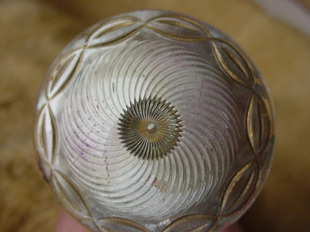 Victorian Art Glass Hatpin Victorian Art Glass Hatpin