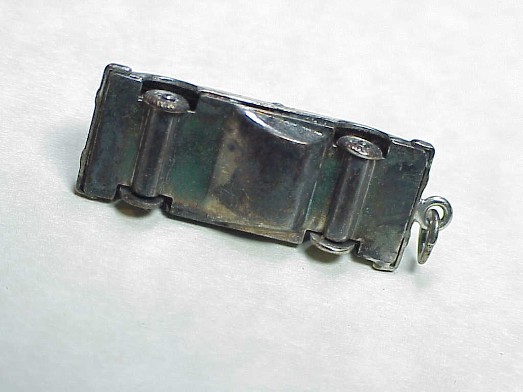 Vintage Sterling Silver Charm CONVERTIBLE Car Moving Top & Wheels Vintage Sterling Silver Charm CONVERTIBLE Car Moving Top & Wheels