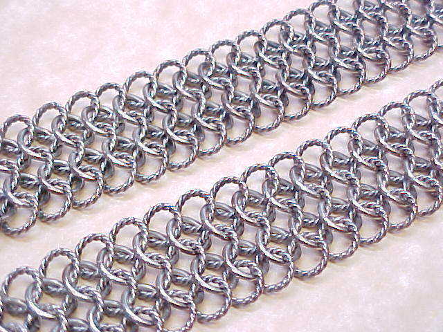 Vintage 1980's David Yurman Necklace & Bracelet Set Sterling Silver Vintage 1980's David Yurman Necklace & Bracelet Set Sterling Silver
