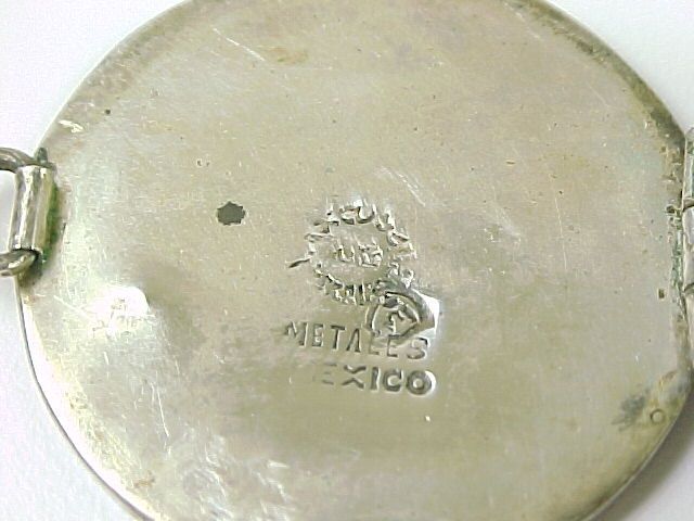 Taxco Mexico Metales Casados Sterling Silver Trinket Box Taxco Mexico Metales Casados Sterling Silver Trinket Box