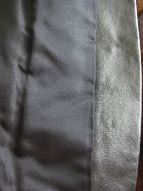 ESTATE Black Leather & Persian Lamb Vest ESTATE Black Leather & Persian Lamb Vest