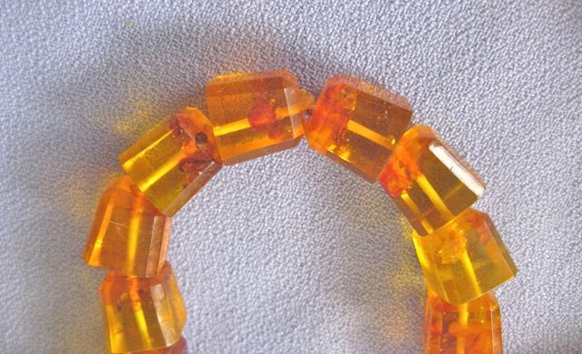 Vintage Chunky Long Baltic AMBER Necklace - 32" Vintage Chunky Long Baltic AMBER Necklace - 32"