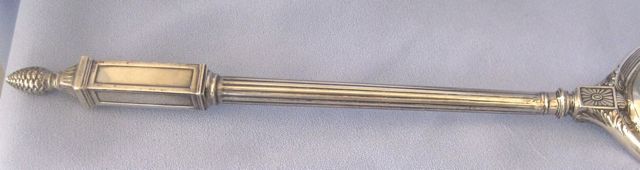 DECO Era Sterling Long Handle Hand Mirror DECO Era Sterling Long Handle Hand Mirror