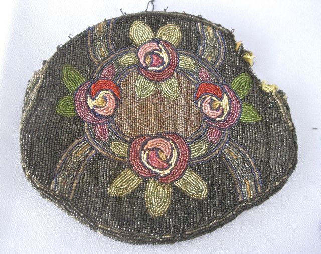 Antique Hand Beaded Purse Antique Hand Beaded Purse