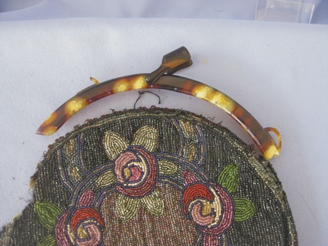 Antique Hand Beaded Purse Antique Hand Beaded Purse