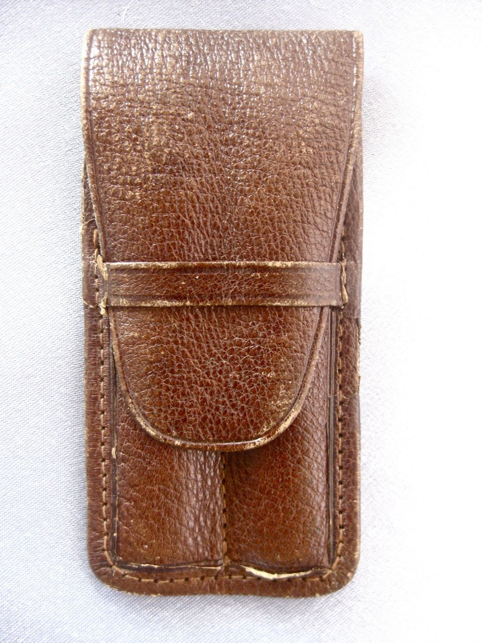 Sterling ARTS & CRAFTS Owl Pencil & Pocket Knife Set Leather Case Sterling ARTS & CRAFTS Owl Pencil & Pocket Knife Set Leather Case