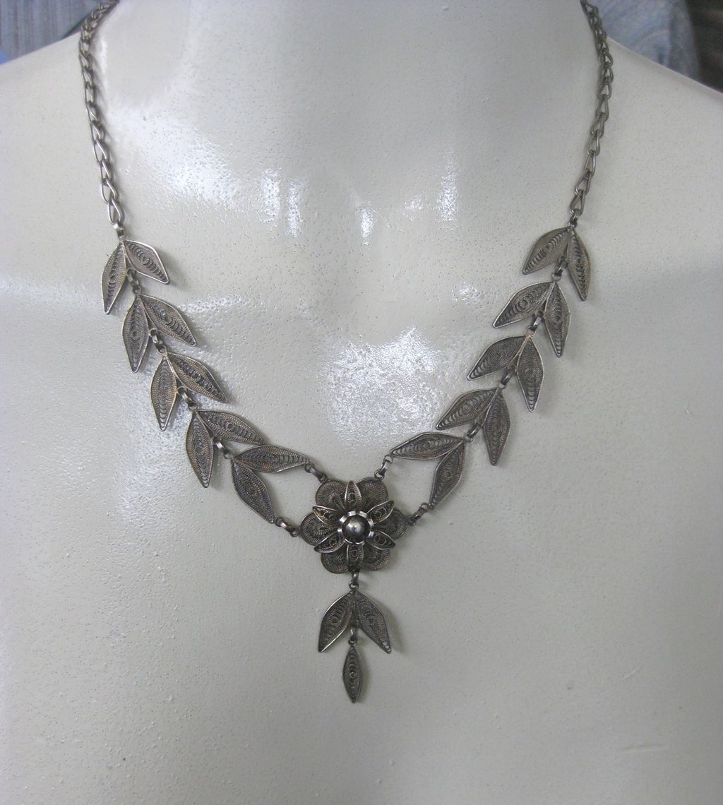Vintage Lacy Sterling FILIGREE Bracelet/Necklace Vintage Lacy Sterling FILIGREE Bracelet/Necklace