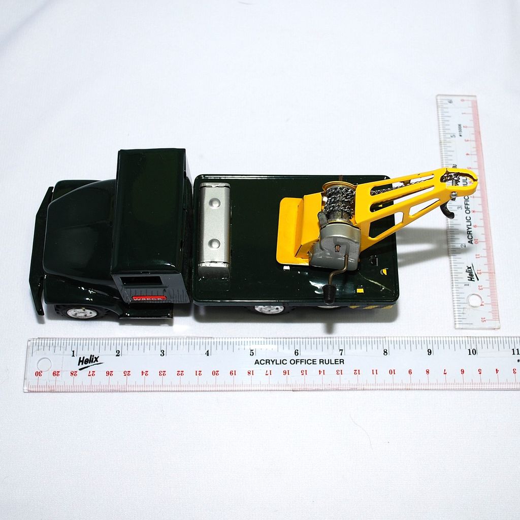 Haji Wreck Car with Friction Motor—near mint in box Haji Wreck Car with Friction Motor—near mint in box