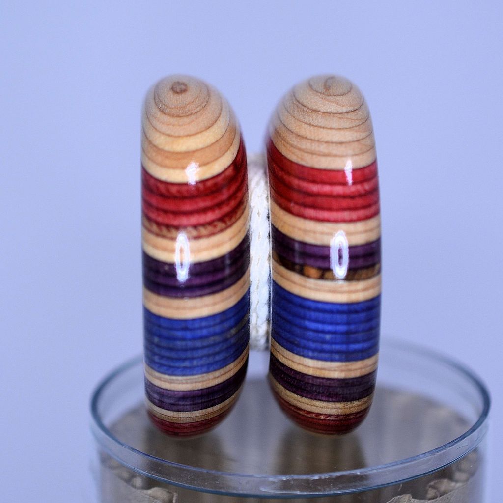 Tom Kuhn First Run RD1 Laminate YoYo Mint in Original Container from artfultoysandantiques on