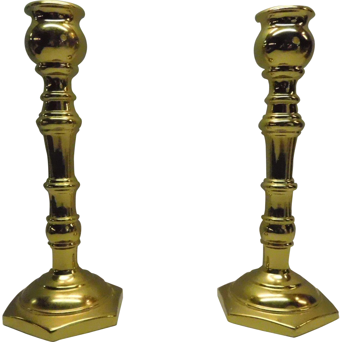 Solid Brass Candlestick Holder Virginia MetalCrafters from artgate on