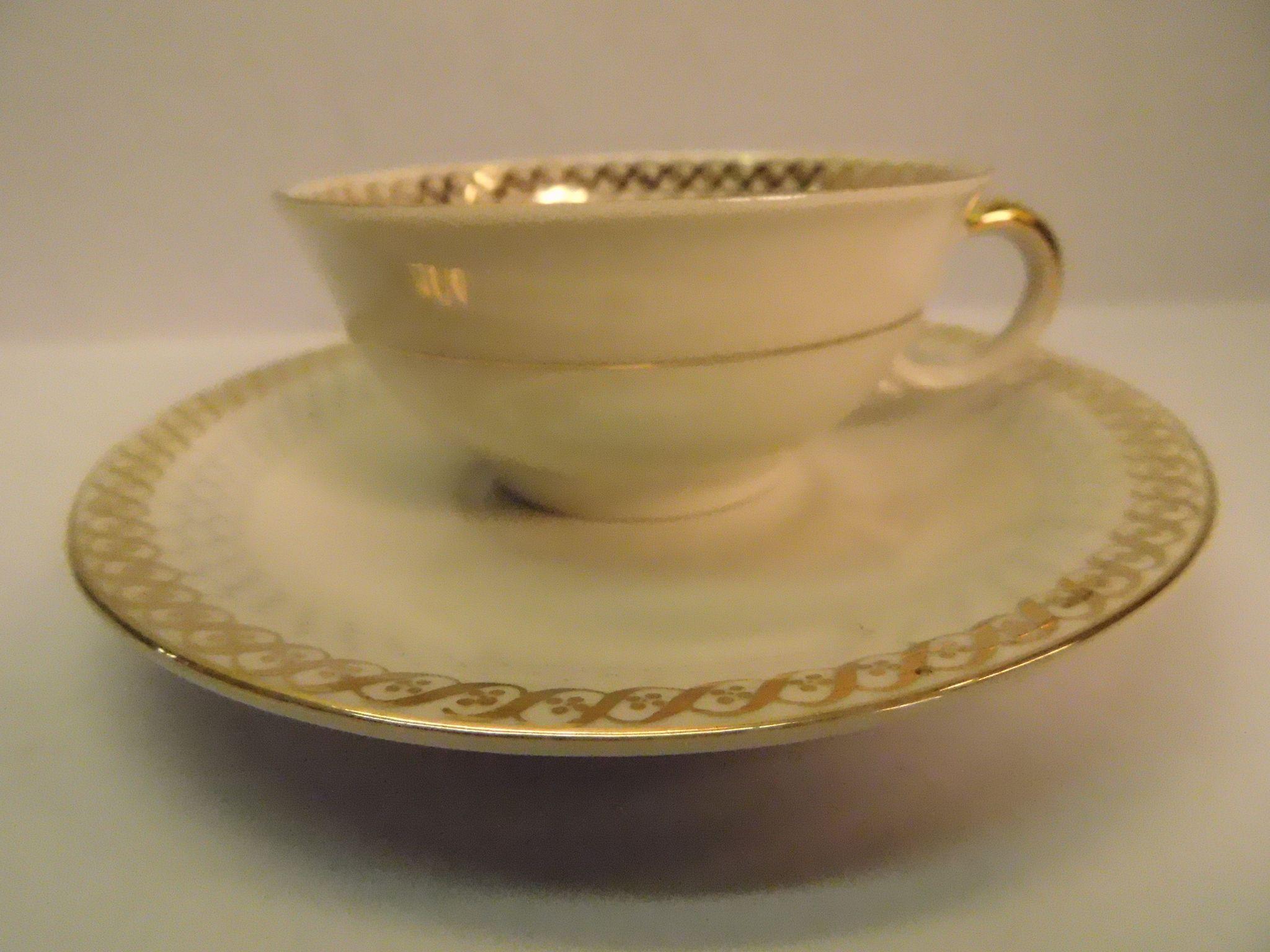 Demitasse Cup and Saucer Bavaria Demitasse Cup and Saucer Bavaria