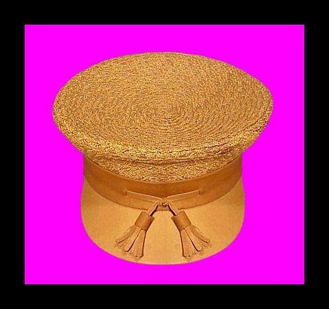 ERIC JAVITS Hand Blocked Leather Trimmed Squishee Hat Vintage 1990s ERIC JAVITS Hand Blocked Leather Trimmed Squishee Hat Vintage 1990s