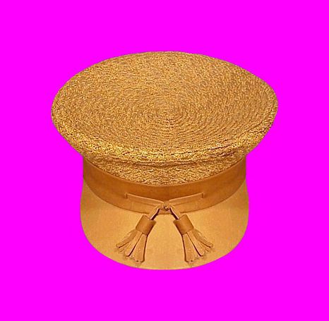 ERIC JAVITS Hand Blocked Leather Trimmed Squishee Hat Vintage 1990s ERIC JAVITS Hand Blocked Leather Trimmed Squishee Hat Vintage 1990s