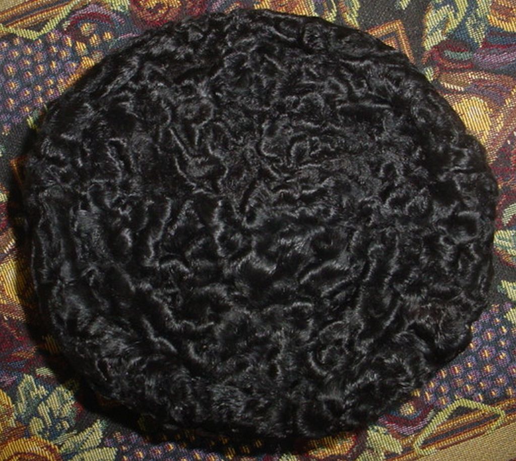 Vintage Pillbox Hat Persian Lamb Vintage Pillbox Hat Persian Lamb