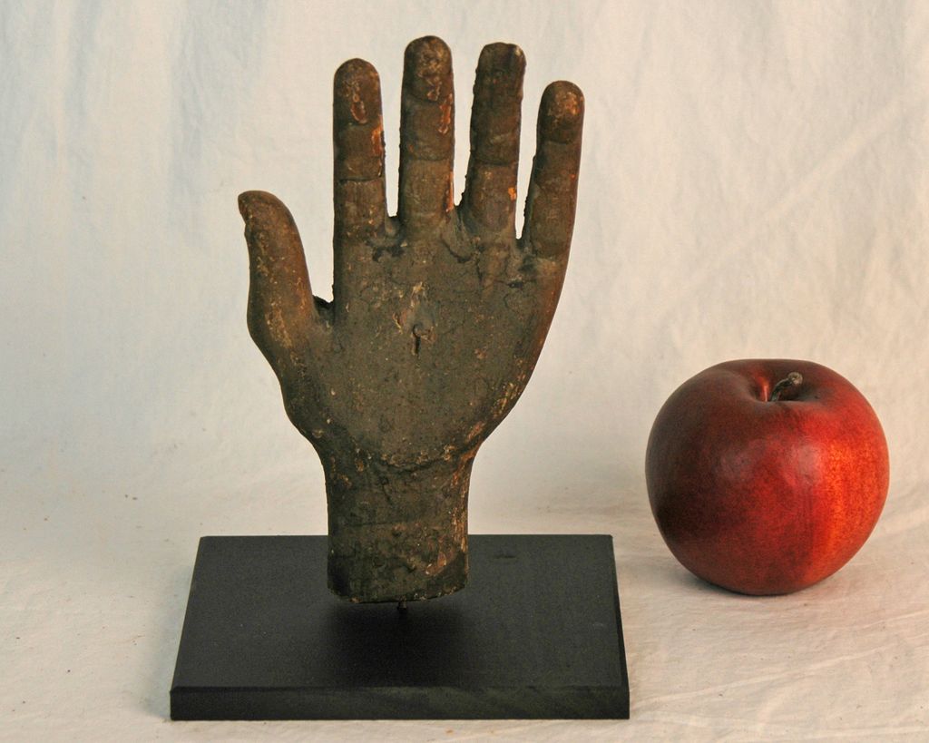 Folk Carved Wooden Hand Folk Carved Wooden Hand