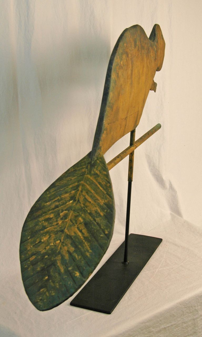 Rare Swell Bodied Beaver Weathervane Rare Swell Bodied Beaver Weathervane