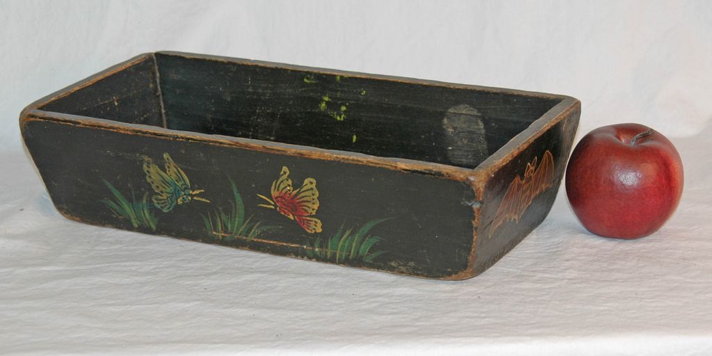 Paint Decorated Wooden Window Box Paint Decorated Wooden Window Box