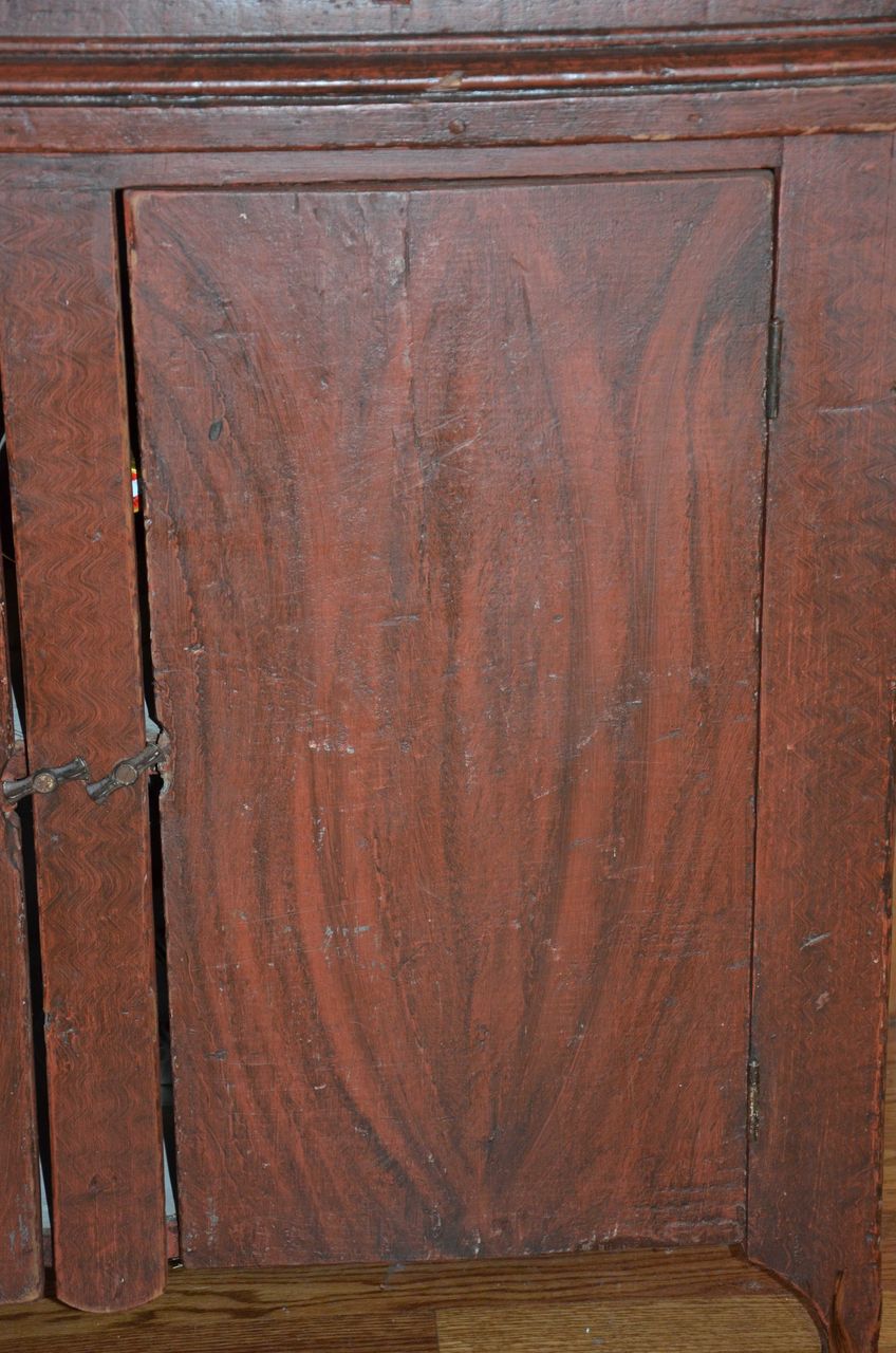 Paint Decorated 19th Century Dry Sink Paint Decorated 19th Century Dry Sink