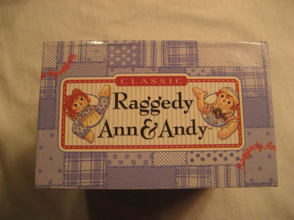 Raggedy Ann & Andy Dancing Music Box from ashadowofthepast on Ruby Lane