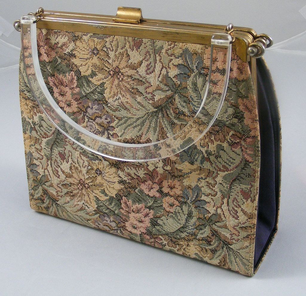 Unique Two-in-One Handbag. Daytime Tapestry/Night Evening Bag. Sweet! Unique Two-in-One Handbag. Daytime Tapestry/Night Evening Bag. Sweet!
