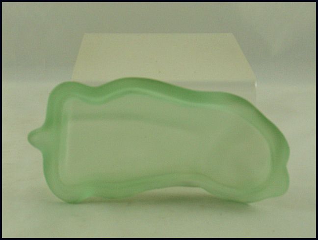 Tiara Glass Green Satin Elephant Powder Jar by Indiana Glass Tiara Glass Green Satin Elephant Powder Jar by Indiana Glass