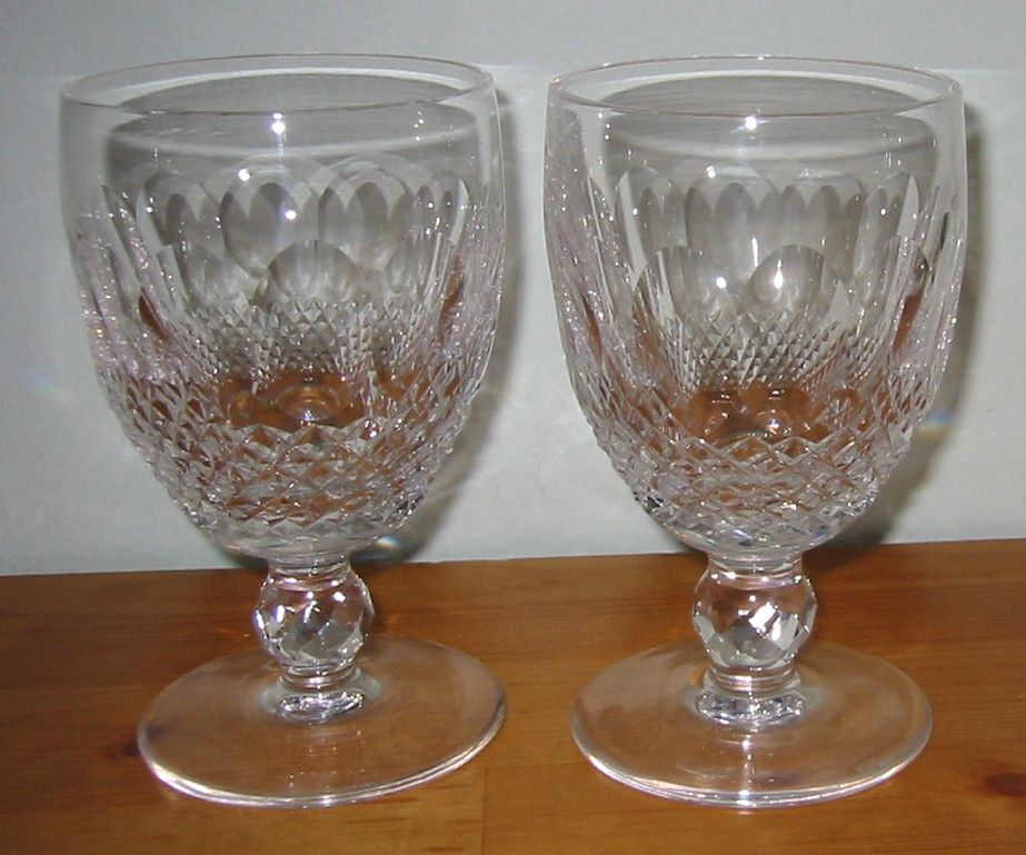 Waterford Crystal - Colleen - Water Goblets (2) Waterford Crystal - Colleen - Water Goblets (2)