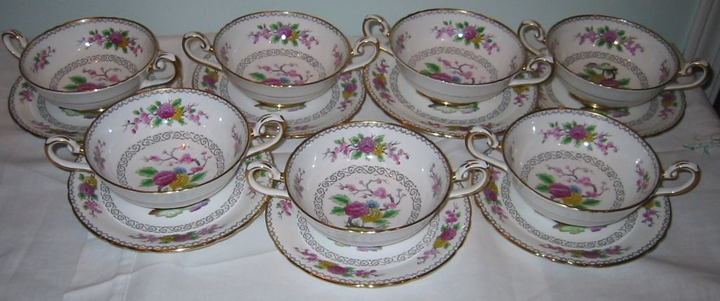 Tuscan - Ki-Ming China -Soup Cup Sets (7) Tuscan - Ki-Ming China -Soup Cup Sets (7)