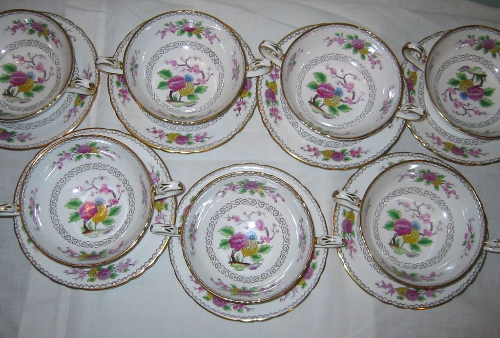 Tuscan - Ki-Ming China -Soup Cup Sets (7) Tuscan - Ki-Ming China -Soup Cup Sets (7)