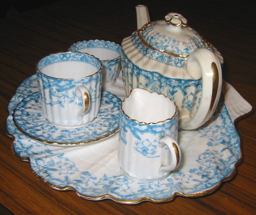 Antique - Copeland - Tea Service ca1847 Antique - Copeland - Tea Service ca1847