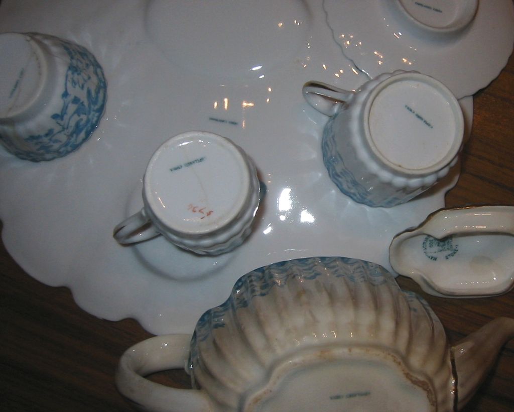 Antique - Copeland - Tea Service ca1847 Antique - Copeland - Tea Service ca1847
