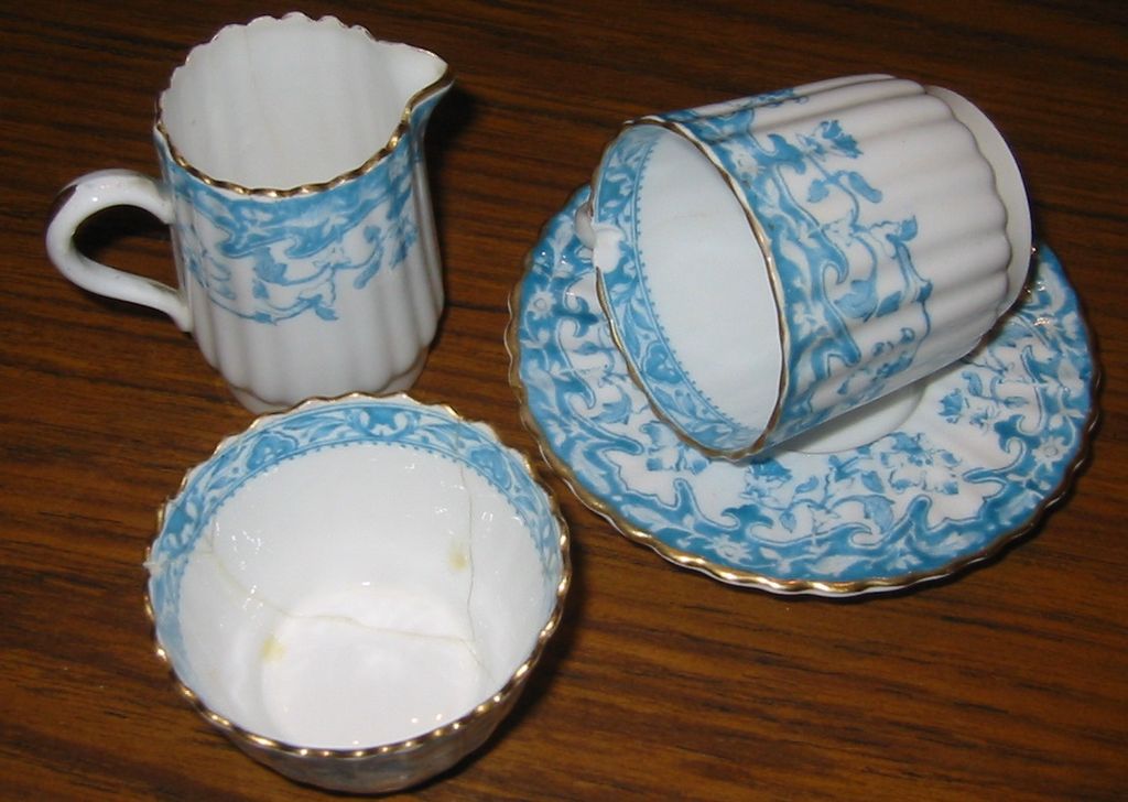 Antique - Copeland - Tea Service ca1847 Antique - Copeland - Tea Service ca1847