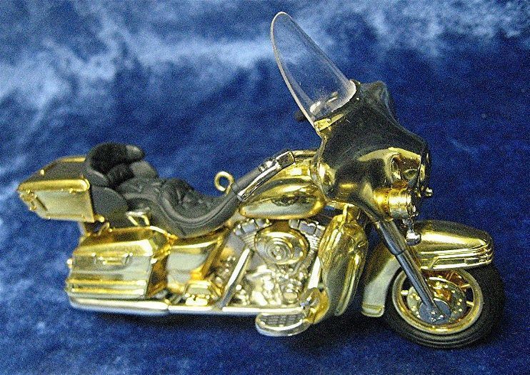 "2003 HARLEY DAVIDSON - 100th Anniversary" Hallmark Ornament Set - 2003 "2003 HARLEY DAVIDSON - 100th Anniversary" Hallmark Ornament Set - 2003
